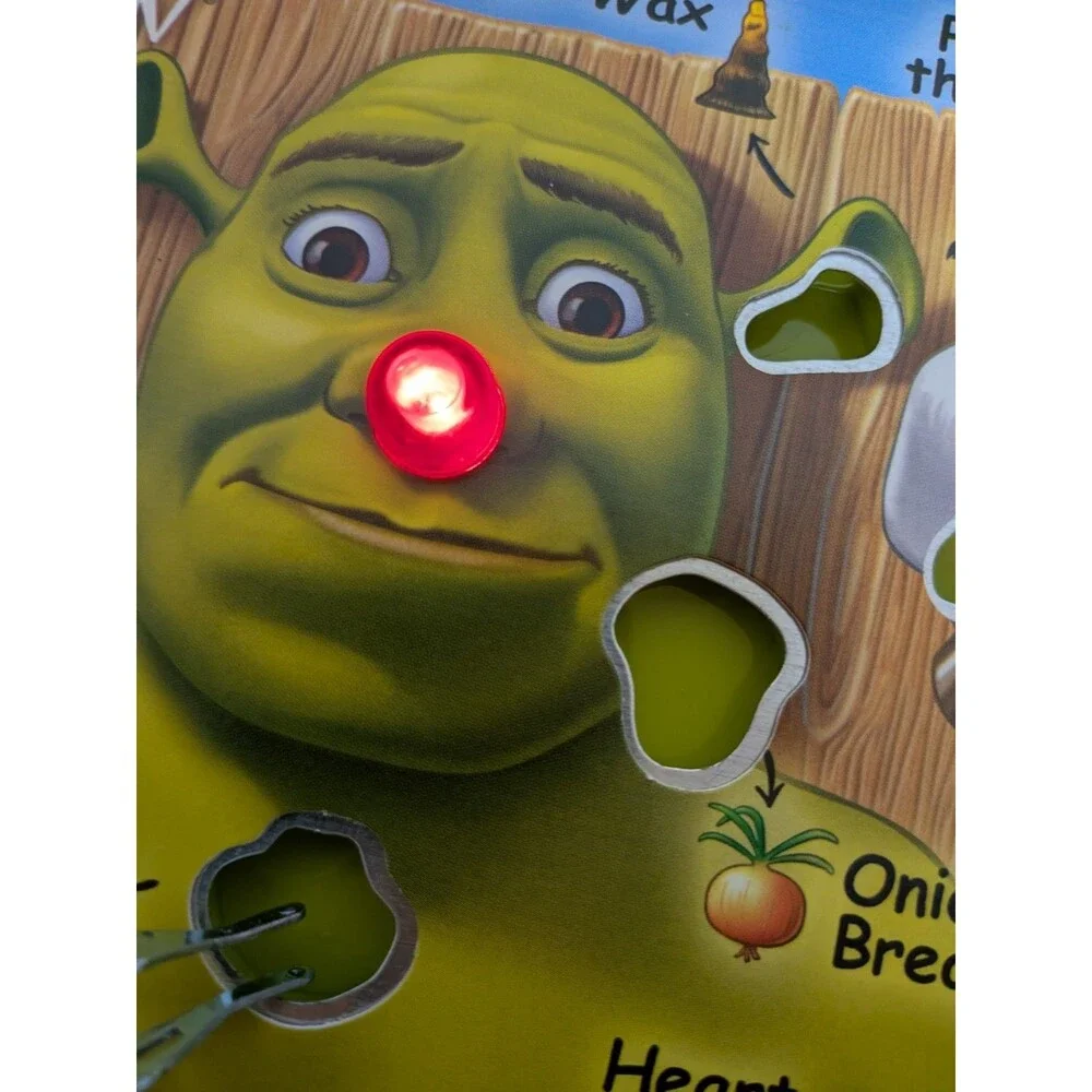 2004 Shrek Operation Game by Milton Bradley Complete and Working Good Condition